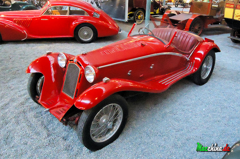 Alfa Romeo 8C2600 Spider Corto (Serie 3), Foto: Macchina.de
